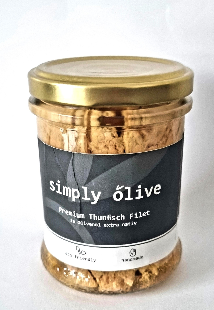 premium thunfischfilet in olivenöl extra nativ 200g