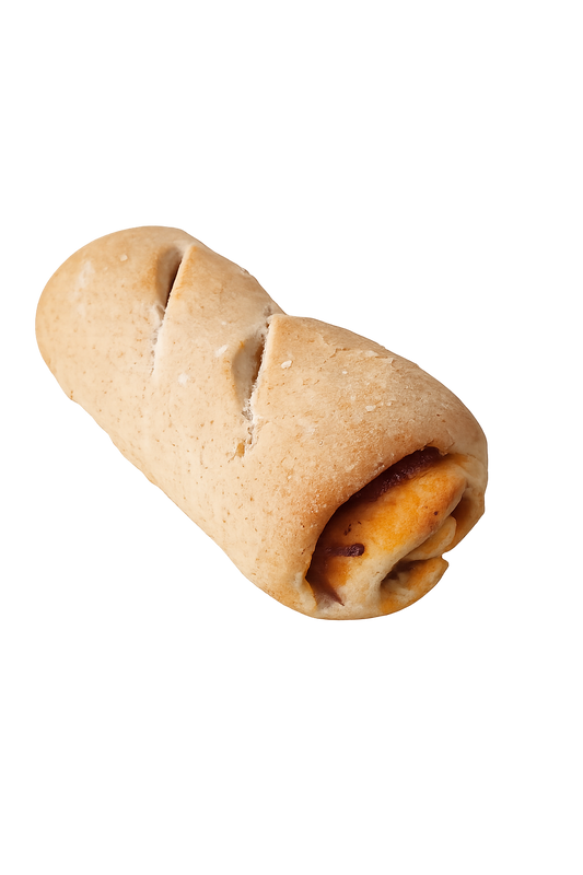 pão com chouriço